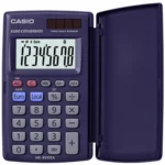Casio Hs-8ver Αριθμομηχανή Τσέπης σε Μπλε Χρώμα 6-HS-8VER