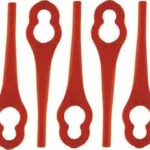 Set 10 Einhell Blades Ge-ct 18 Li Trimmer 6 X 9.5 X 2.5 Cm