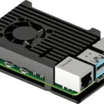 Housing Raspberry Pi 5 Aluminum Integrated Heat Sink + Fan