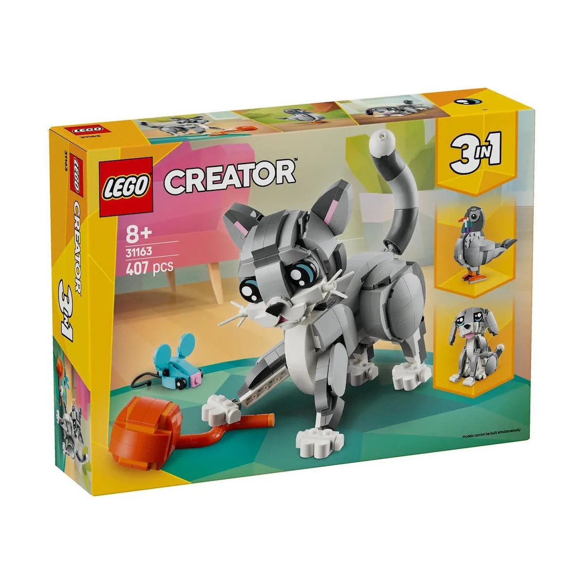 LEGO Creator Playful Cat για 8+ Ετών 407τμχ 31163 - Image 1