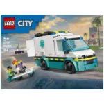 LEGO City Emergency Ambulance για 5+ Ετών 184τμχ 60451