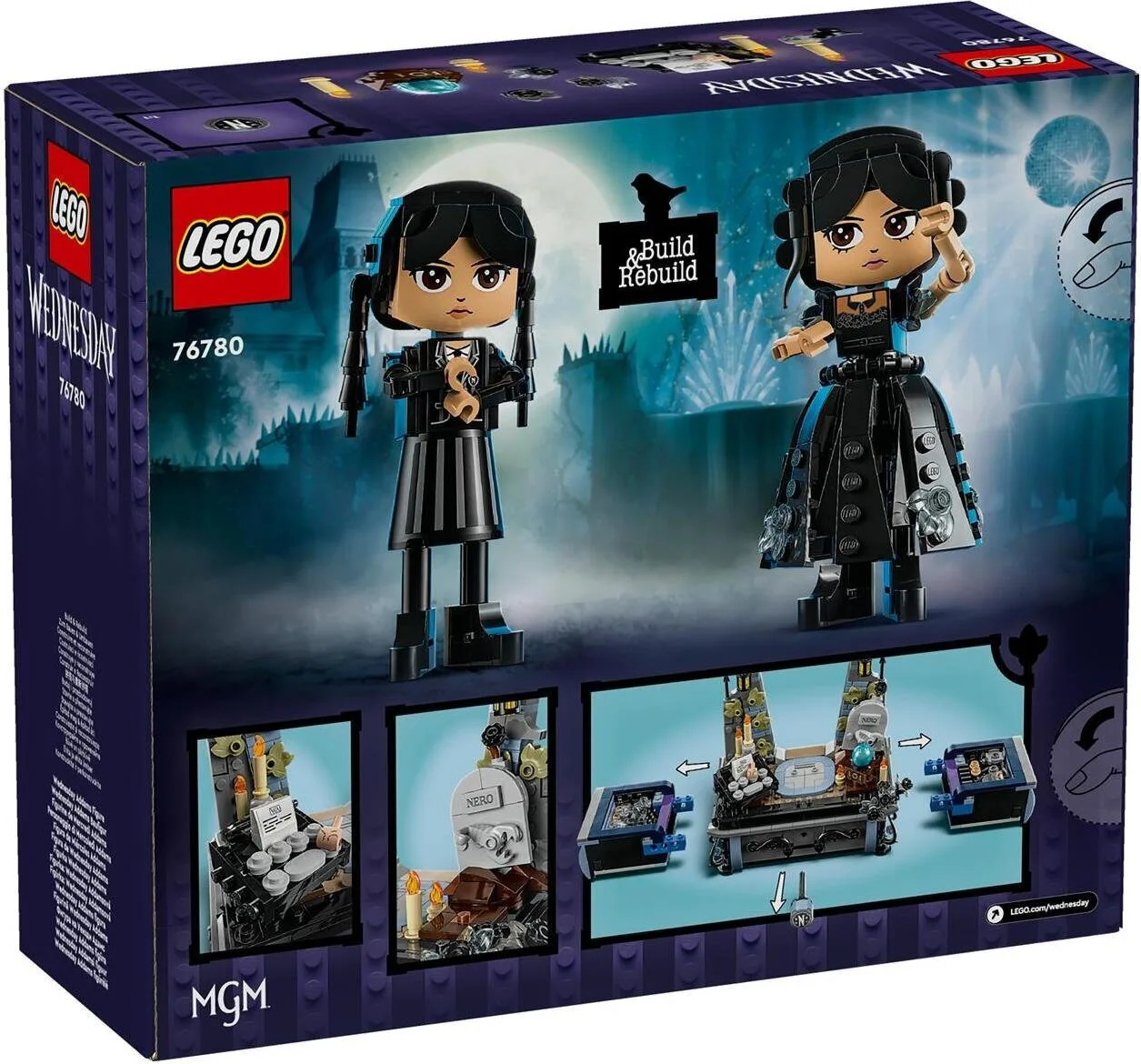20250221162211_e8254e57 LEGO Wednesday Addams για 10+ Ετών 702τμχ 76780 - Image 1