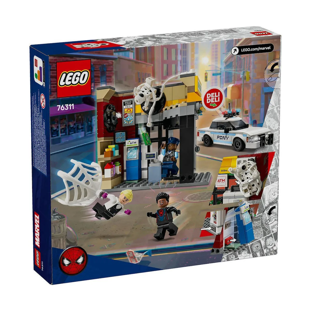 20250221162954_b17e6e76 LEGO Marvel Super Heroes Spider-Verse: Mile Morales vs The Spot για 9+ Ετών 375τμχ 76311 - Image 1