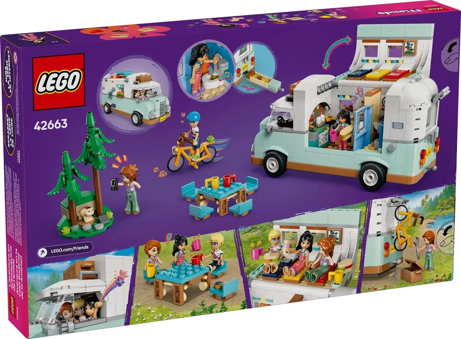 20250221163247_c4cc8025 LEGO Friends Friendship Camper Van Adventure για 7+ Ετών 778τμχ 42663 - Image 1