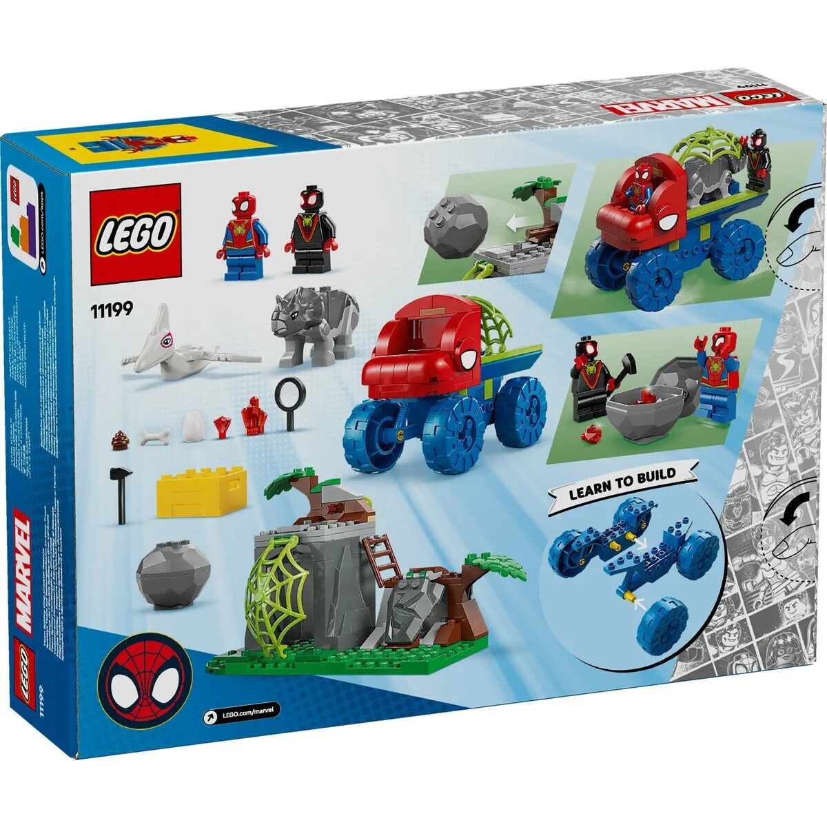 20250221163251_82ca86b6 LEGO Marvel Team Spidey Dino Crawler Rescue για 4+ Ετών 136τμχ 11199 - Image 1