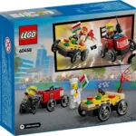 LEGO City Pizza vs. Fire Truck για 5+ Ετών 70τμχ 60458