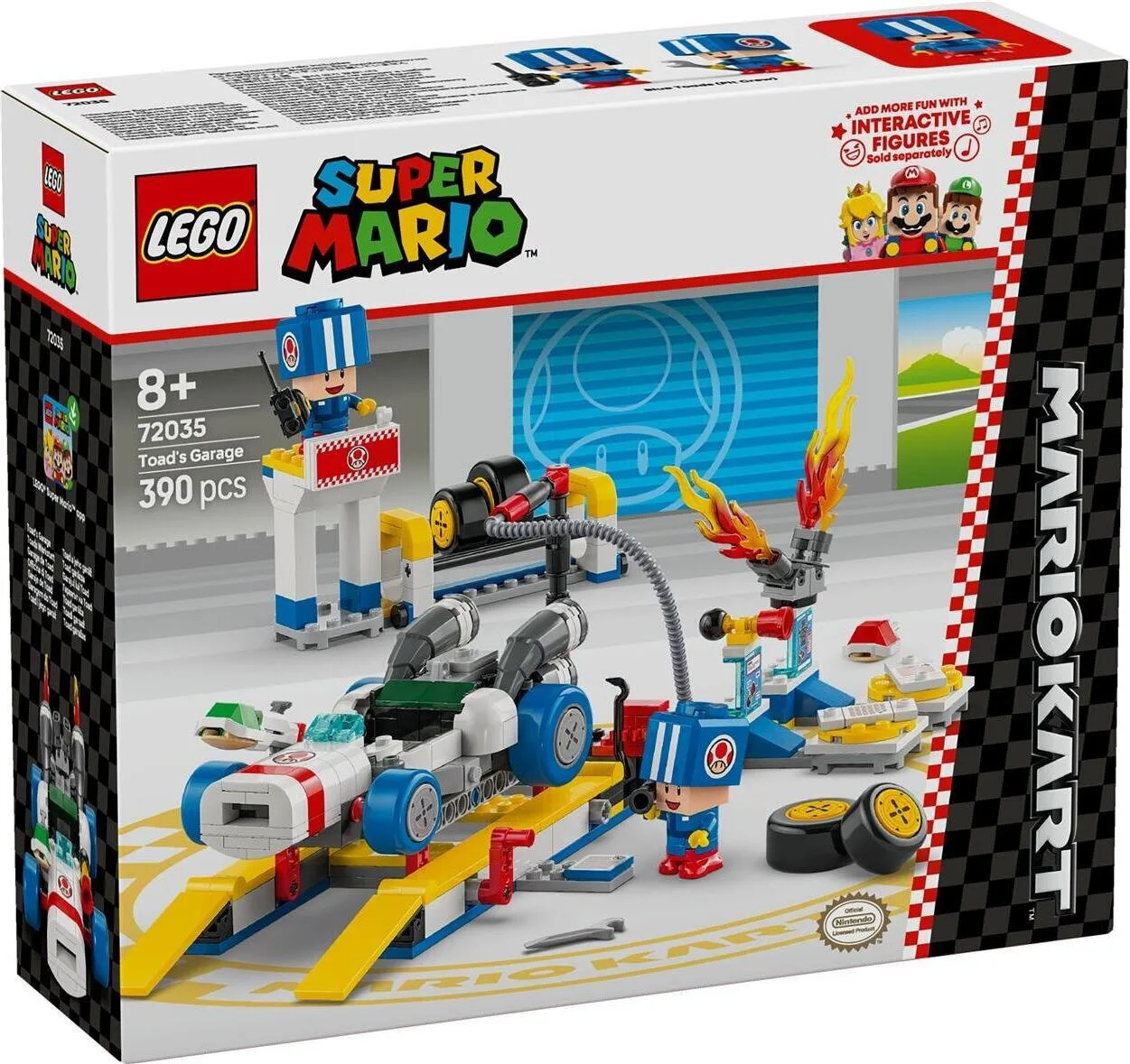 LEGO Super Mario Mario Kart - Toad's Garage για 8+ Ετών 390τμχ 72035 - Image 1