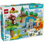 LEGO Duplo Town - 3-in-1 Wild Animal Families για 2+ Ετών 92τμχ 10446