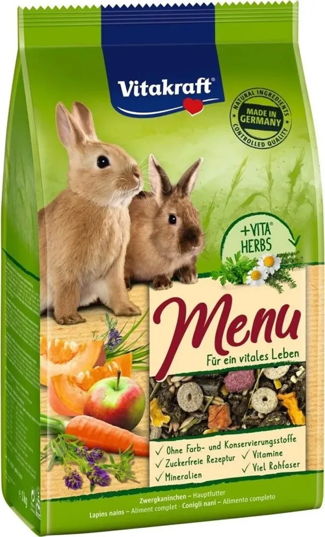 20250221170310_8b69b747 Vitakraft Τροφή για Κουνέλι Menu Vital 3kg - Image 1