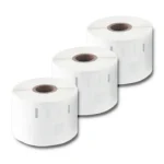 Qoltec LW-11354 S0722540 50235 1000 Αυτοκόλλητες Ετικέτες σε Ρολό για Εκτυπωτή Ετικετών 57x32mm