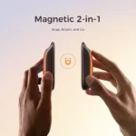 Ocoopa Hand Warmer Ut4 Urban Ut3061 Og Usb-c Ip45 Adjustable Heat Magnetic Strap 2x 3000mah Orange