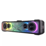 Redragon Surge GS817 Ασύρματα Ηχεία Υπολογιστή 2.0 με RGB Φωτισμό και Bluetooth Ισχύος 30W σε Μαύρο Χρώμα