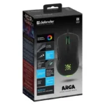 Defender Arga GM-049 Gaming Ποντίκι 3600 DPI Μαύρο