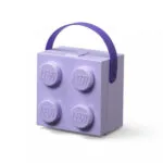 LEGO Box Πλαστικό Παιδικό Δοχείο Φαγητού Μωβ 16.56 x 16.5 x 11.7εκ. 40240004