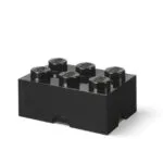 LEGO Πλαστικό Παιδικό Δοχείο Φαγητού Μαύρο 40000803