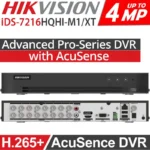 Hikvision iDS-7216HQHI-M1/XT Καταγραφικό HVR με Ανάλυση Full HD+