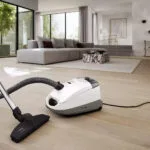 Miele Guard S1 Parquet Flex Ηλεκτρική Σκούπα 890W με Σακούλα 3.5lt Brilant White