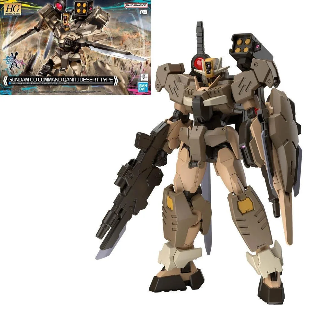 20250225143951_0bd5b3ab Mobile Suit Gundam High Grade Gunpla Gundam Oo Command Quan T Desert Type 1/144 Σετ Μοντελισμού - Image 1