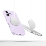 Tech-Protect Liquid Magsafe Back Cover Σιλικόνης Μωβ (iPhone 16)