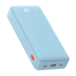 Baseus Airpow Power Bank 20000mAh 20W με Θύρα USB-A και Θύρα USB-C Γαλάζιο