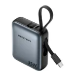 Vention Power Bank 10000mAh 30W με Θύρα USB-C Γκρι