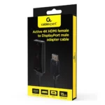 Gembird Μετατροπέας HDMI female σε DisplayPort male 1τμχ A-HDMIF30-DPM-01