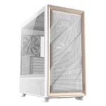 Antec Flux Gaming Midi Tower Κουτί Υπολογιστή με Πλαϊνό Παράθυρο Λευκό