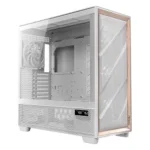 Antec Flux Pro Gaming Full Tower Κουτί Υπολογιστή με Πλαϊνό Παράθυρο Λευκό