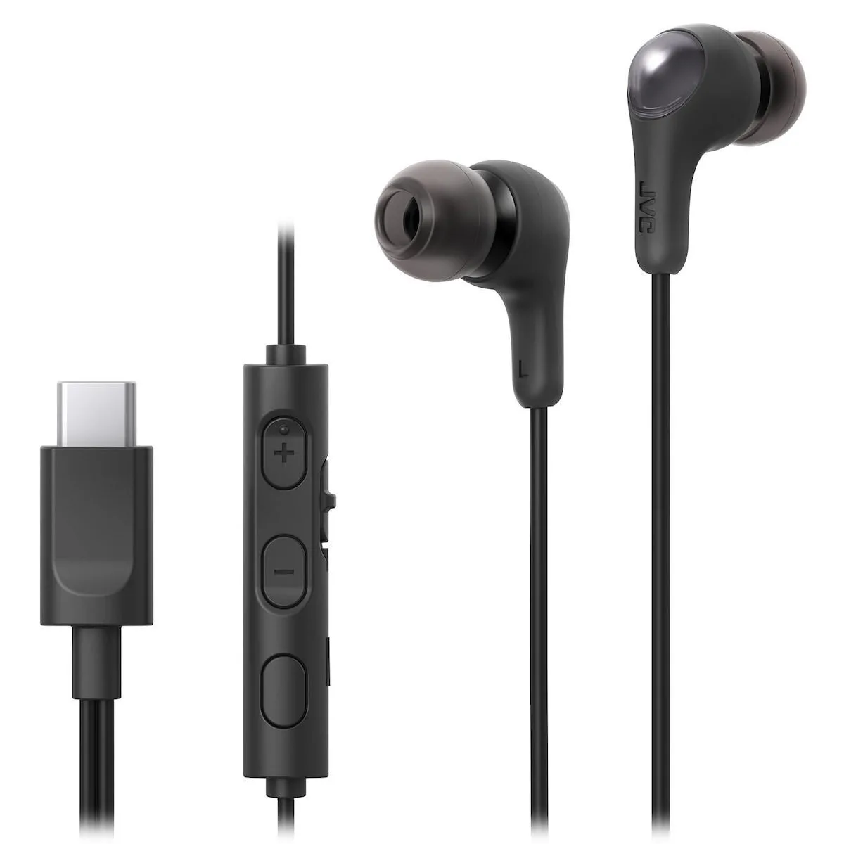 20250228153326_db4afd81 JVC HA-FR9UC In-ear Handsfree με Βύσμα 3.5mm Μαύρο - Image 1