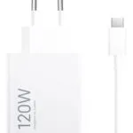 Xiaomi Φορτιστής με Θύρα USB-A και Καλώδιο USB-C 120W Power Delivery Λευκός (HyperCharge Combo)