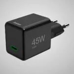 HAMA Φορτιστής Χωρίς Καλώδιο GaN με Θύρα USB-C 45W Power Delivery Μαύρος (201987)