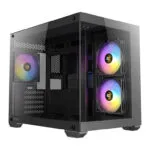 Antec CX600M ARGB Gaming Mini Tower Κουτί Υπολογιστή με Πλαϊνό Παράθυρο Μαύρο