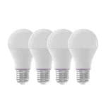 Yeelight Smart Λάμπες LED 9W για Ντουί E27 Θερμό Λευκό 806lm Dimmable 4τμχ YLQDP-0012