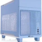 Thermaltake TR100 Mini Tower Κουτί Υπολογιστή Hydrangea Blue