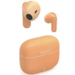 HAMA Freedom Light II Earbud Bluetooth Handsfree Ακουστικά με Θήκη Φόρτισης Πορτοκαλί