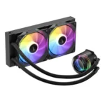 Antec VORTEX LUM 240 Υδρόψυξη Επεξεργαστή Διπλού Ανεμιστήρα 120mm για Socket AM4/AM5/1700/1200/115x με ARGB Φωτισμό