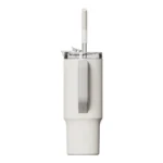 Xiaomi Handled Tumbler Θερμός Πλαστικό 1lt White με Καλαμάκι και Λαβή BHR9540GL