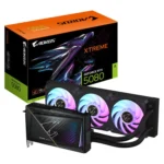 Gigabyte GeForce RTX 5080 16GB GDDR7 Aorus Xtreme Waterforce Κάρτα Γραφικών GV-N5080AORUSX W-16GD