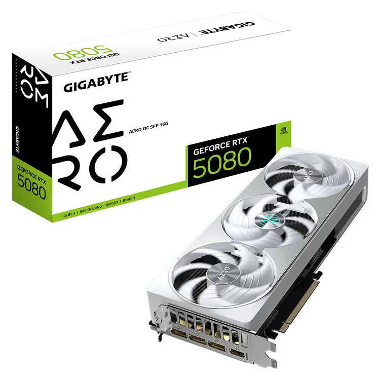 20250306142007_gigabyte_geforce_rtx_5080_16gb_gddr7_aero_windforce_oc_sff_karta_grafikon_gv_n5080aero_oc_16gd Gigabyte GeForce RTX 5080 16GB GDDR7 Aero OC SFF Κάρτα Γραφικών GV-N5080AERO OC-16GD - Image 1