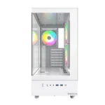 Montech XR Midi Tower Κουτί Υπολογιστή με ARGB Φωτισμό Λευκό