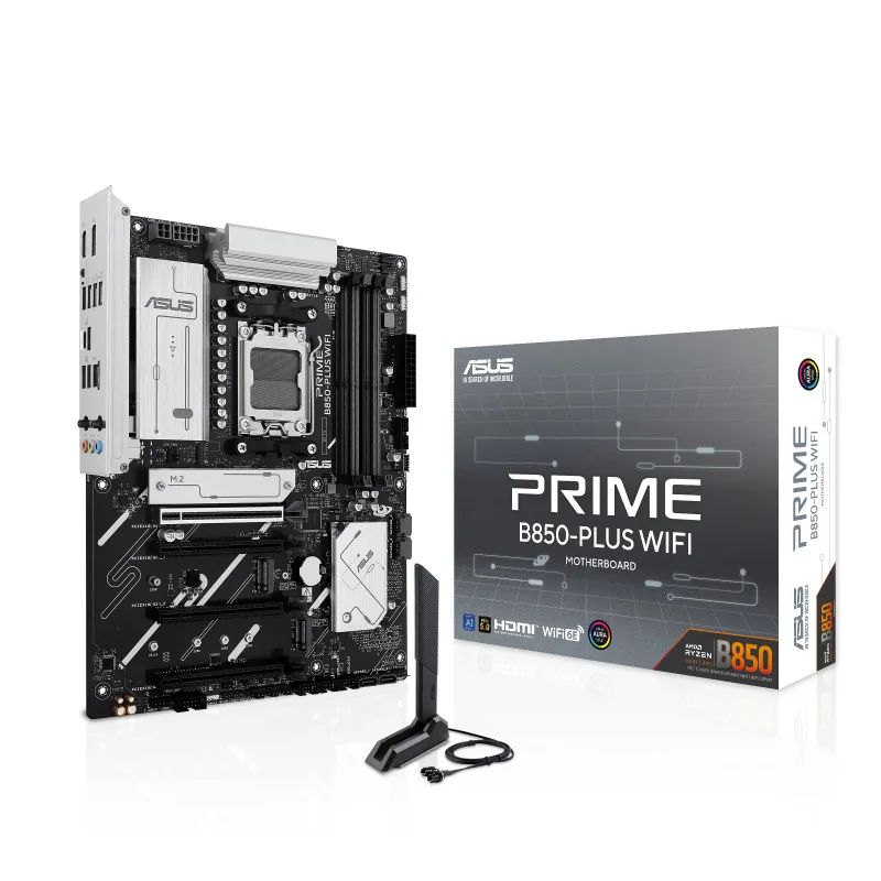 Asus PRIME B850-PLUS WIFI Motherboard ATX με AMD AM5 Socket 90MB1L80-M0EAY0 - Image 1