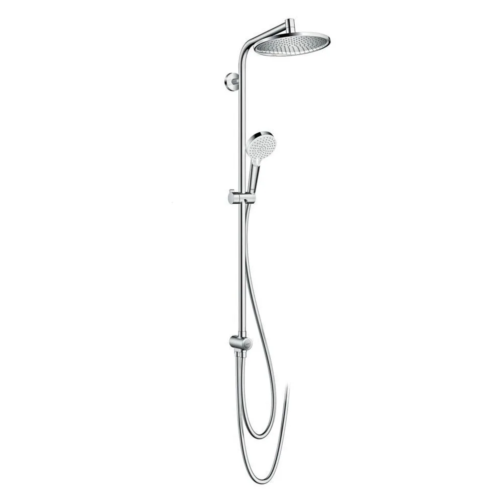 20250307145320_hansgrohe_crometta_s_showerpipe_240_1jet_ecosmart_reno_chrome Hansgrohe Crometta S Showerpipe 240 1jet Ecosmart Reno Chrome - Image 1