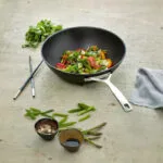 Demeyere Wok Σιδερένιο Διαμέτρου Ø30cm 40851-030-0