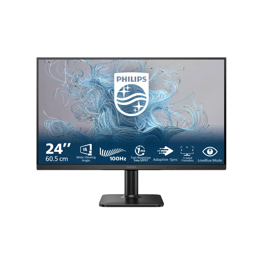 Philips 24E2N1100L VA Monitor 23.8" FHD 1920x1080 με Χρόνο Απόκρισης 4ms GTG - Image 1