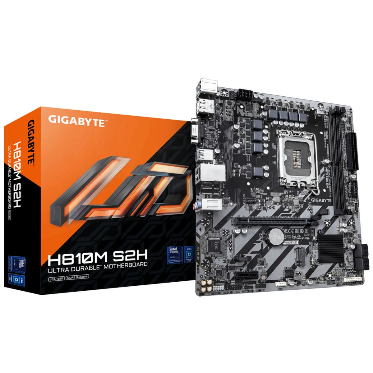 Gigabyte H810M S2H Motherboard Micro ATX με Intel 1851 Socket - Image 1