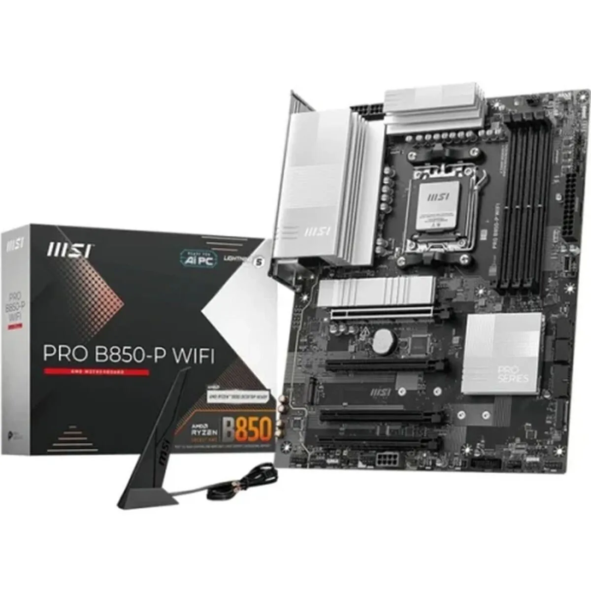 20250310152017_msi_pro_b850_p_wifi_motherboard_atx_me_amd_am5_socket MSI PRO B850-P WIFI Motherboard ATX με AMD AM5 Socket - Image 1