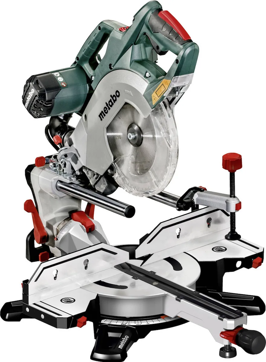 Metabo KGSV 72 Xact Crosscut SAW Φαλτσοπρίονο Ρεύματος με Ισχύ 1800W, Δίσκο Κοπής Διαμέτρου 216mm & Ταχύτητα Κοπής 6300rpm - Image 1