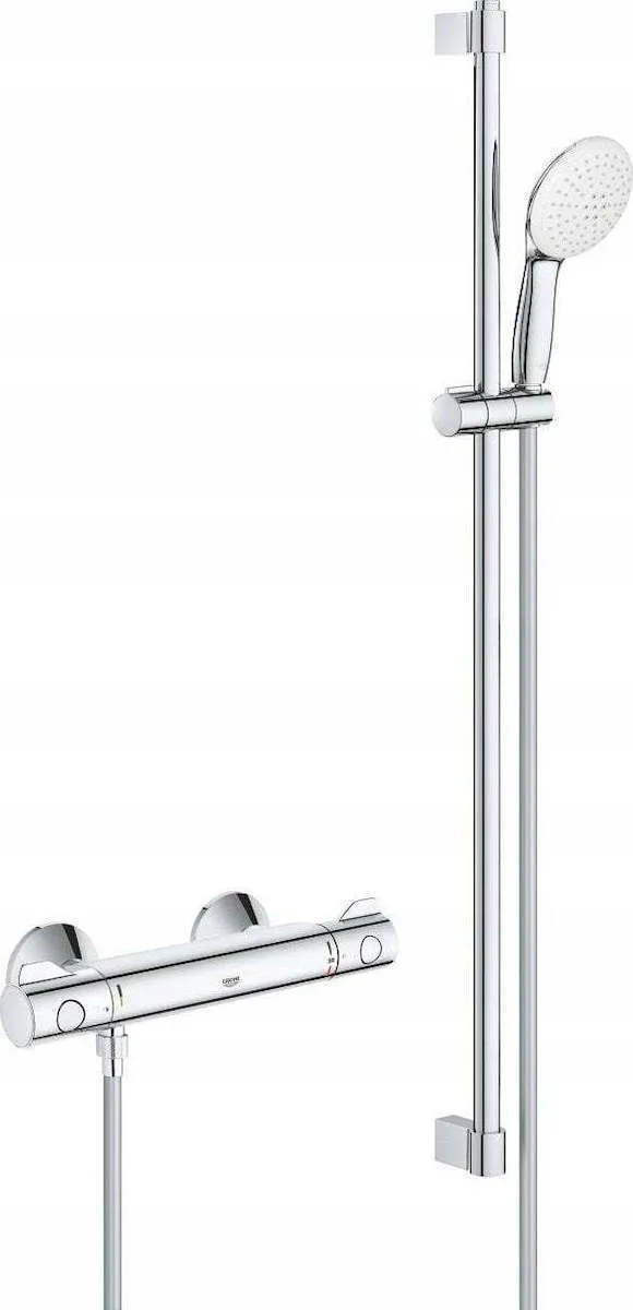 20250311095220_grohe_set_miktis_kefali_ntouz_entoichismou_gia_ntouziera_asimi_4005176766466 Grohe Σετ Μίκτης & Κεφαλή Ντουζ Εντοιχισμού για Ντουζιέρα Ασημί - Image 1