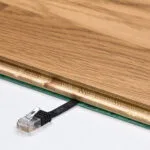 Goobay Flat U/UTP Cat.5e Καλώδιο Δικτύου Ethernet 5m Λευκό 1τμχ 93361