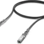 Ubiquiti Καλώδιο Οπτικής Ίνας SFP+ 1m Μαύρο 1τμχ UACC-DAC-SFP28-1M